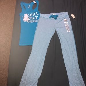 Teen Polar Bear Pajama Set Aero Racerback Tank